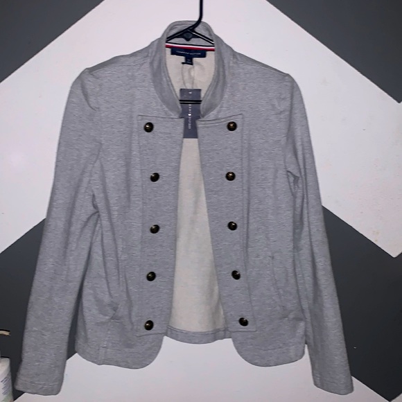 ladies double breasted jacket - Picture 2 of 6